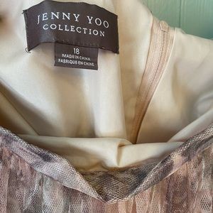 Jenny Yoo Tulle Floral Skirt